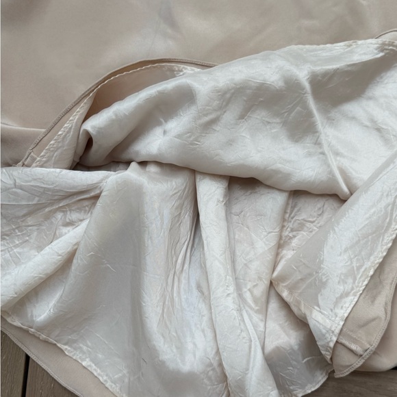 Stephen Yearick soft pink halter maxi beaded top dress - Picture 14 of 15